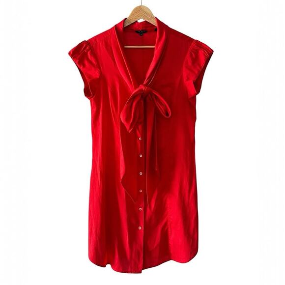 Ted Baker Red Mini Dress - Picture 1 of 6